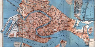 Stara mapa Wenecji